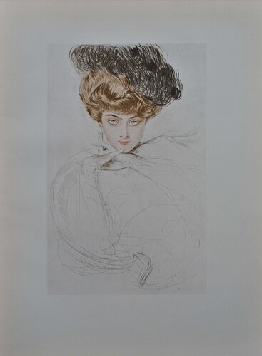 Madame Letellier by Paul César Helleu, Print for Sale on Singulart