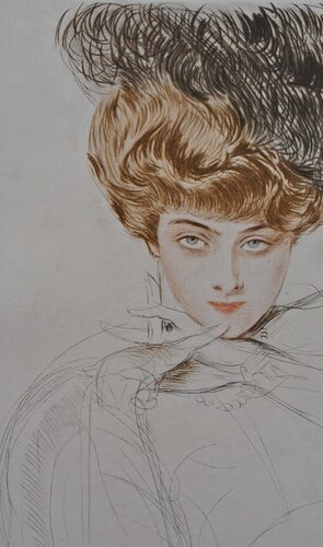 Madame Letellier von Paul César Helleu, Druck kaufen auf Singulart