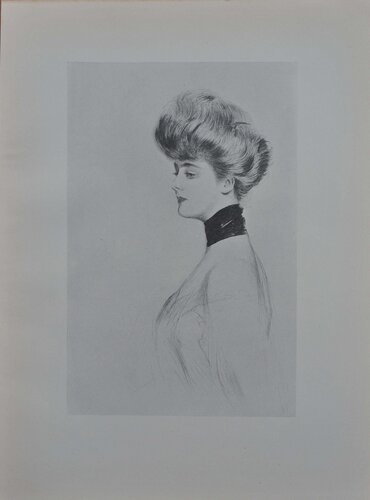 Madame Letellier di Paul César Helleu, Stampa in vendita su Singulart