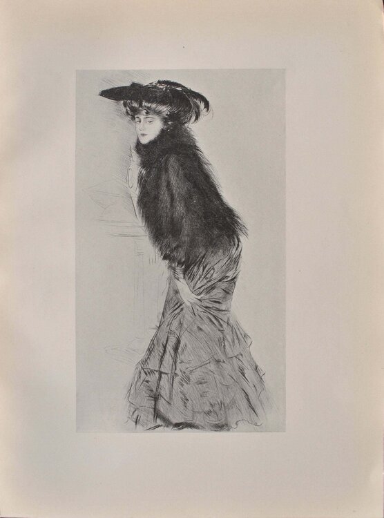 La robe relevée Paul César Helleu