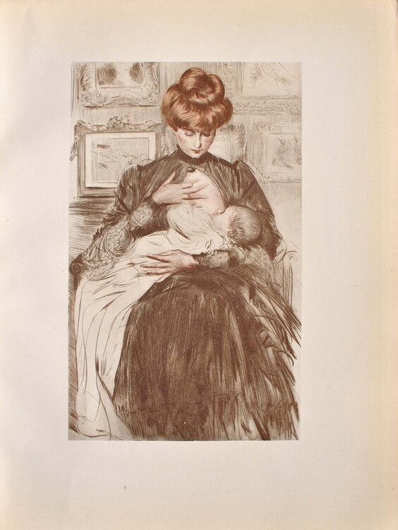 L'allaitement Paul César Helleu