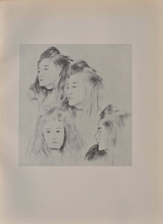Les quatres soeurs Paul César Helleu