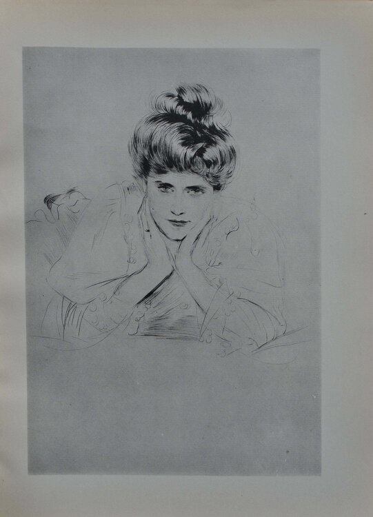 Regard énigmatique Paul César Helleu