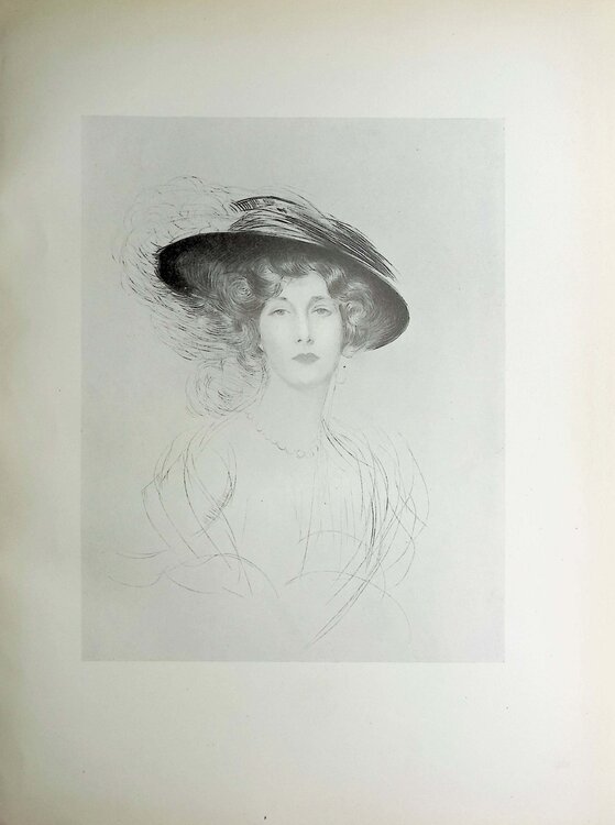 Le chapeau à plume Paul César Helleu