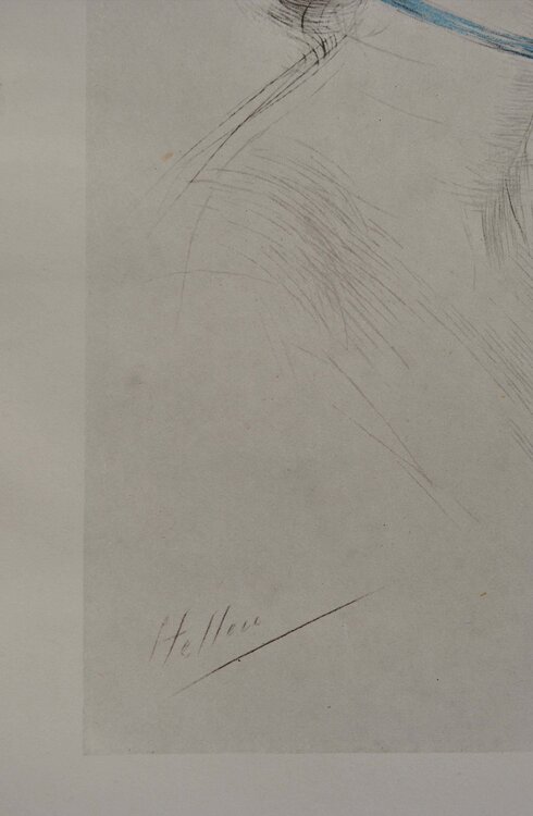 Le ruban de cou Paul César Helleu