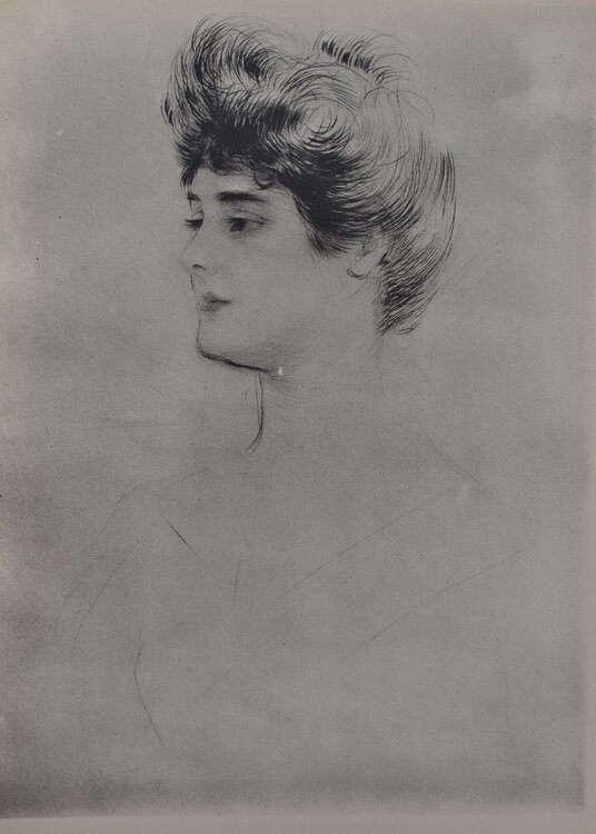 La duchesse de Morny Paul César Helleu