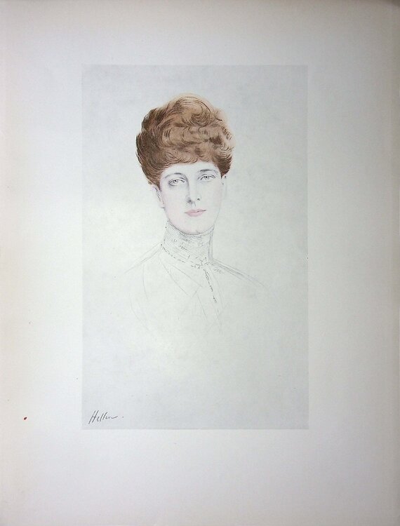 La reine Alexandra Paul César Helleu