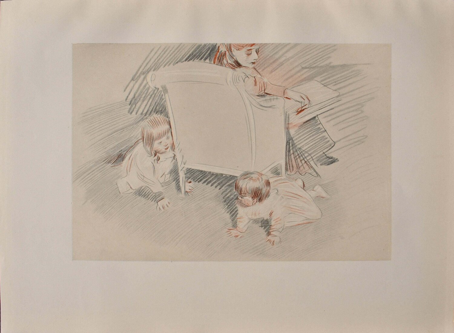Coucou d'enfants Paul César Helleu Stampa in vendita