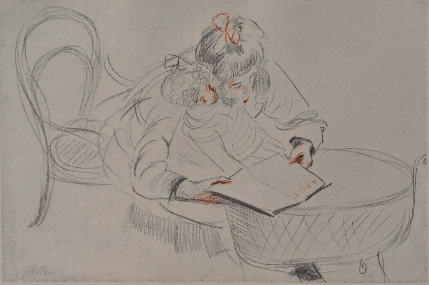 La lecture Paul César Helleu
