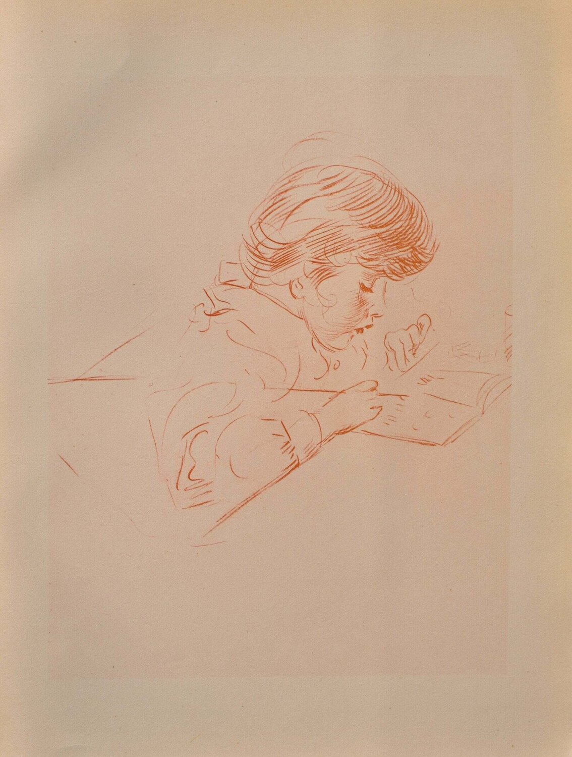 Croquis d'enfant Paul César Helleu Édition à vendre