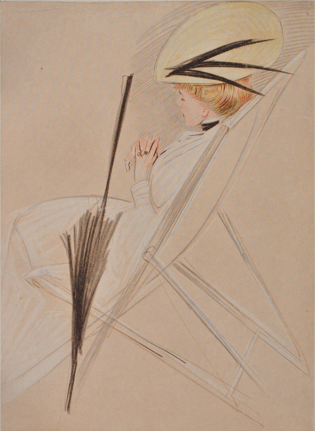 L'ombrelle Paul César Helleu