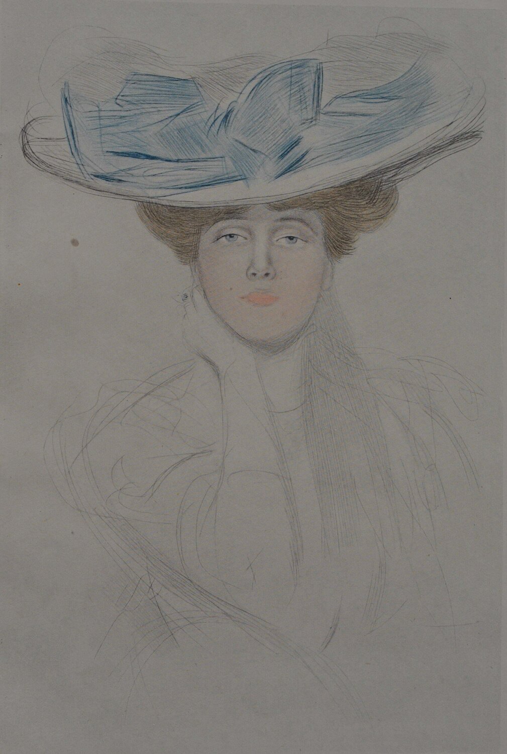 Le noeud bleu Paul César Helleu