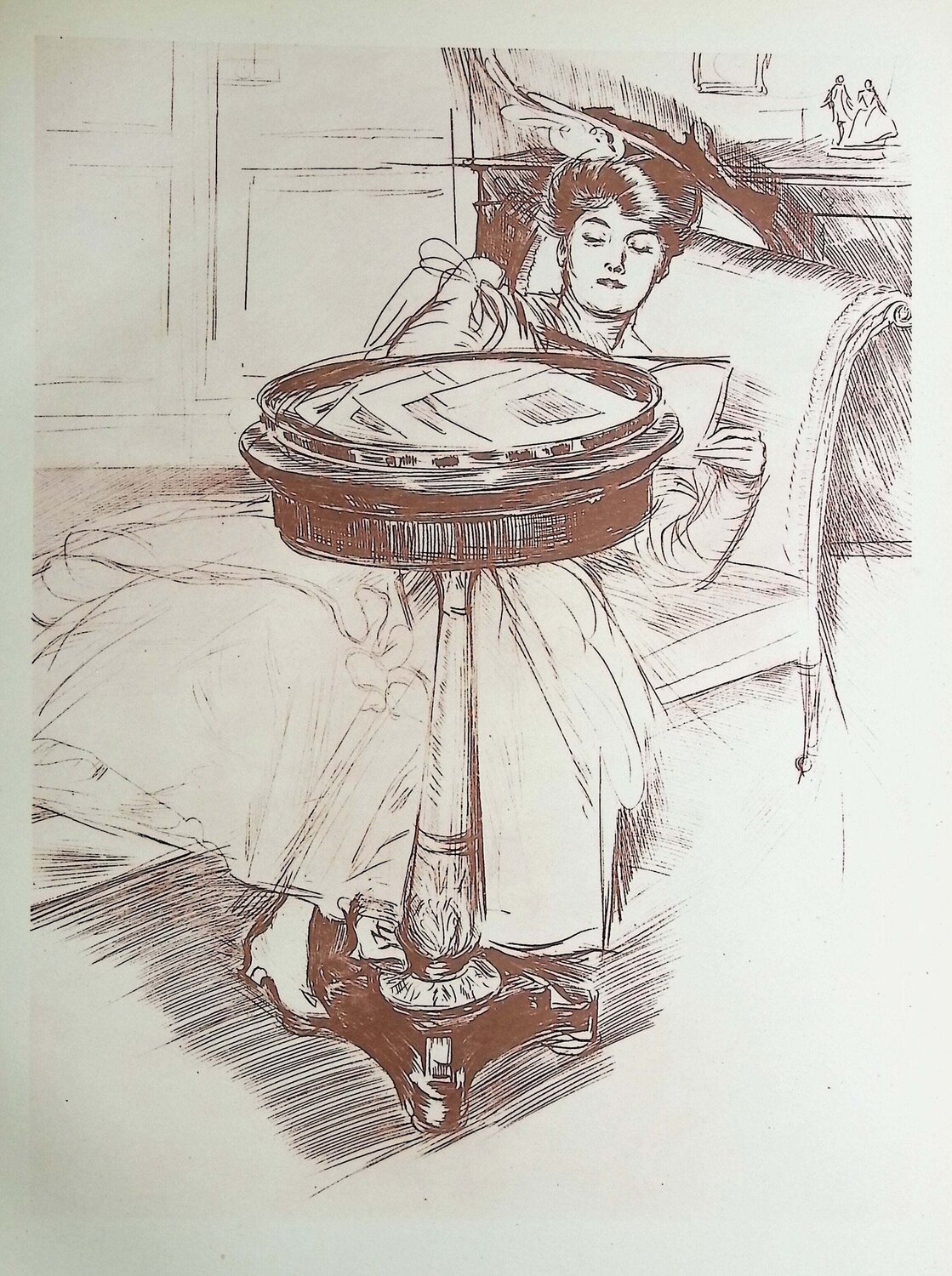 Le sommeil Paul César Helleu