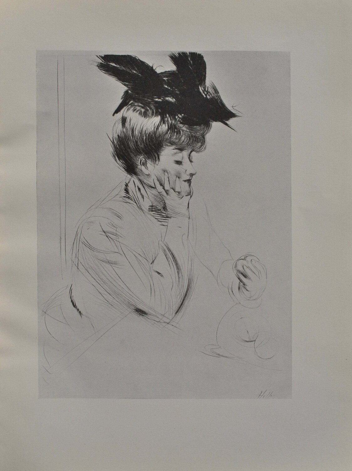 Eve Paul César Helleu Print for sale