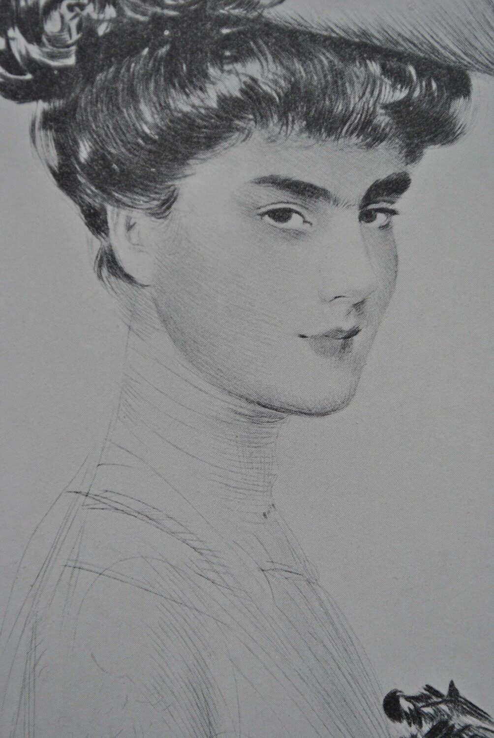 Le tricorne fleuri Paul César Helleu
