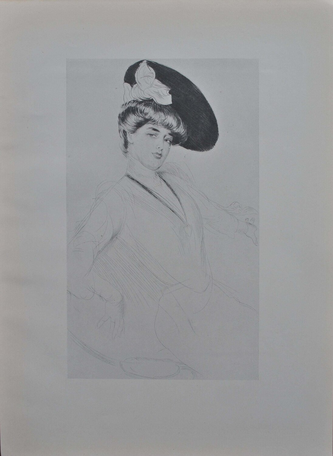 Miss Taylor Paul César Helleu Afdruk te koop