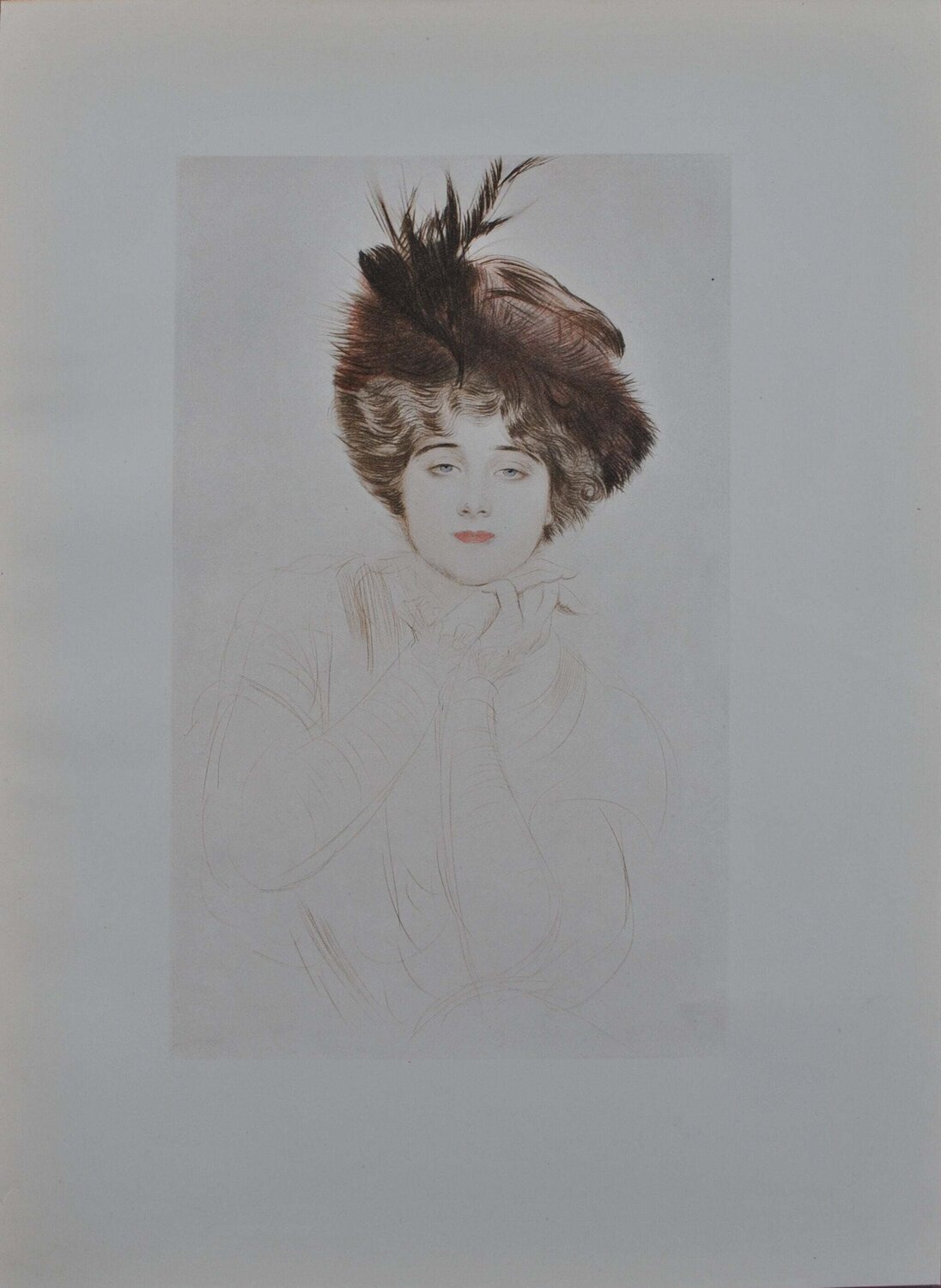 La comtesse de San Maritno Paul César Helleu Impresión en venta