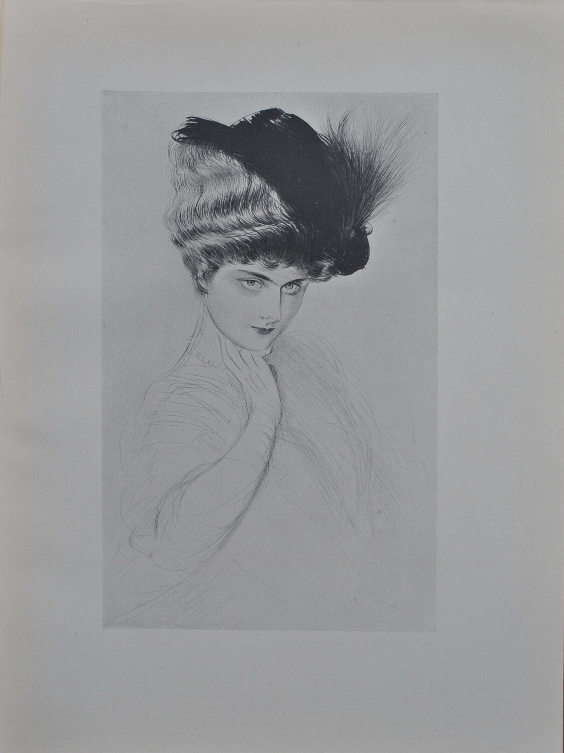 Madame Letellier Paul César Helleu Impresión en venta