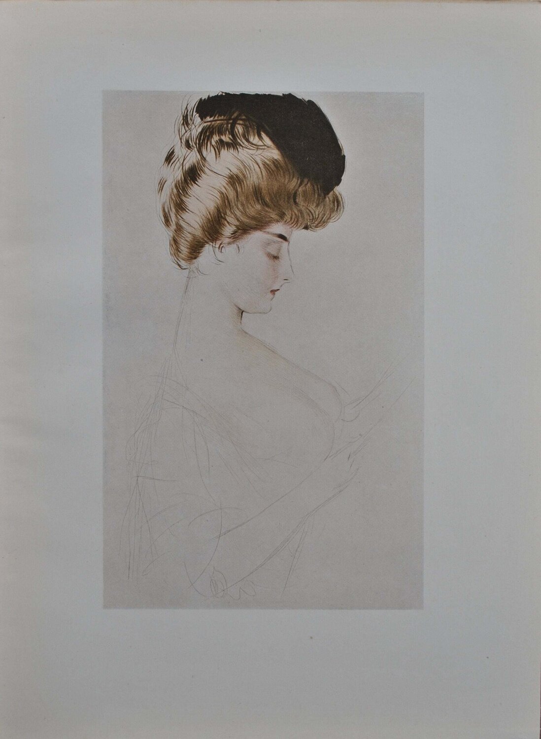 Madame Letellier Paul César Helleu Print for sale