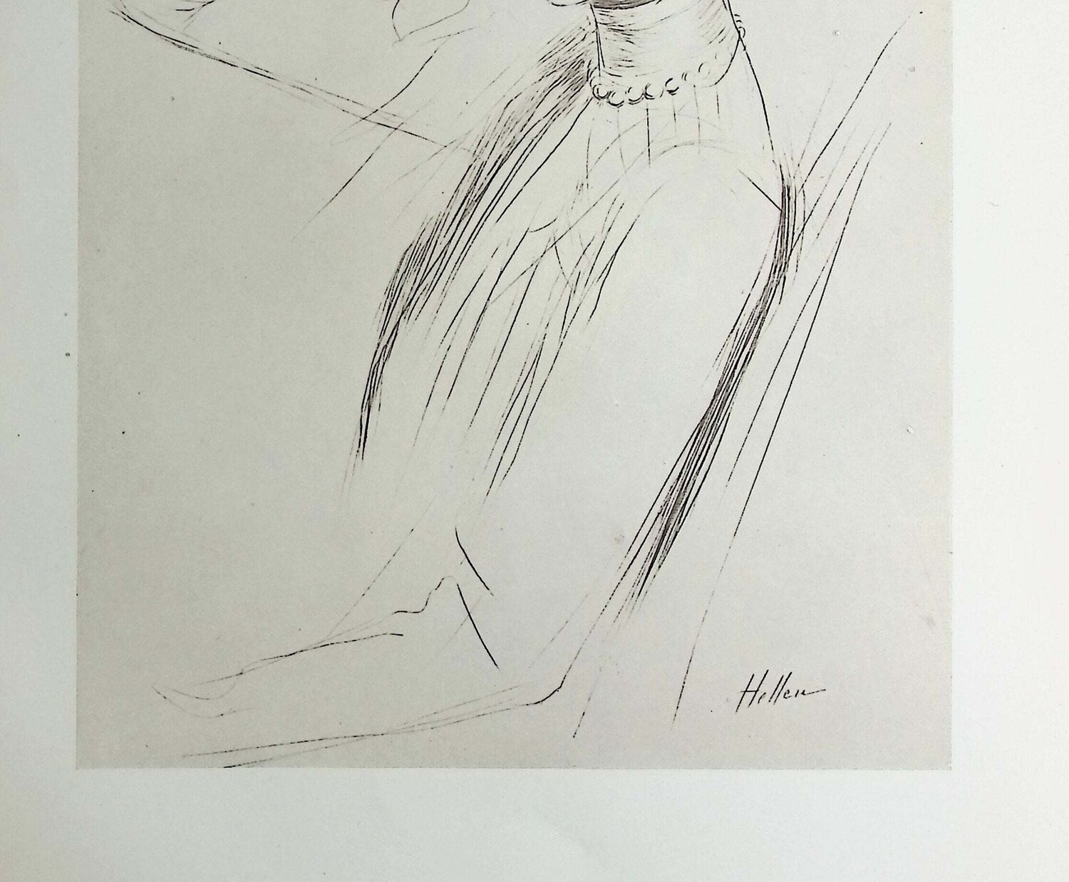 la duchesse de Marlborough Paul César Helleu Stampa in vendita