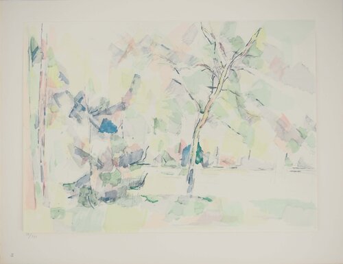 Sous-bois Paul Cézanne