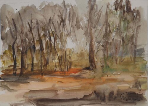 Sous-bois Paul Cézanne