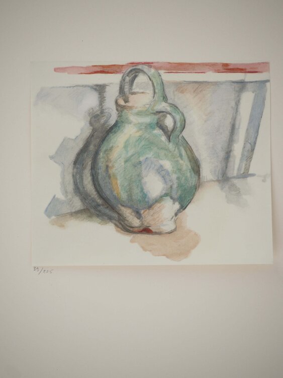 La cruche verte Paul Cézanne