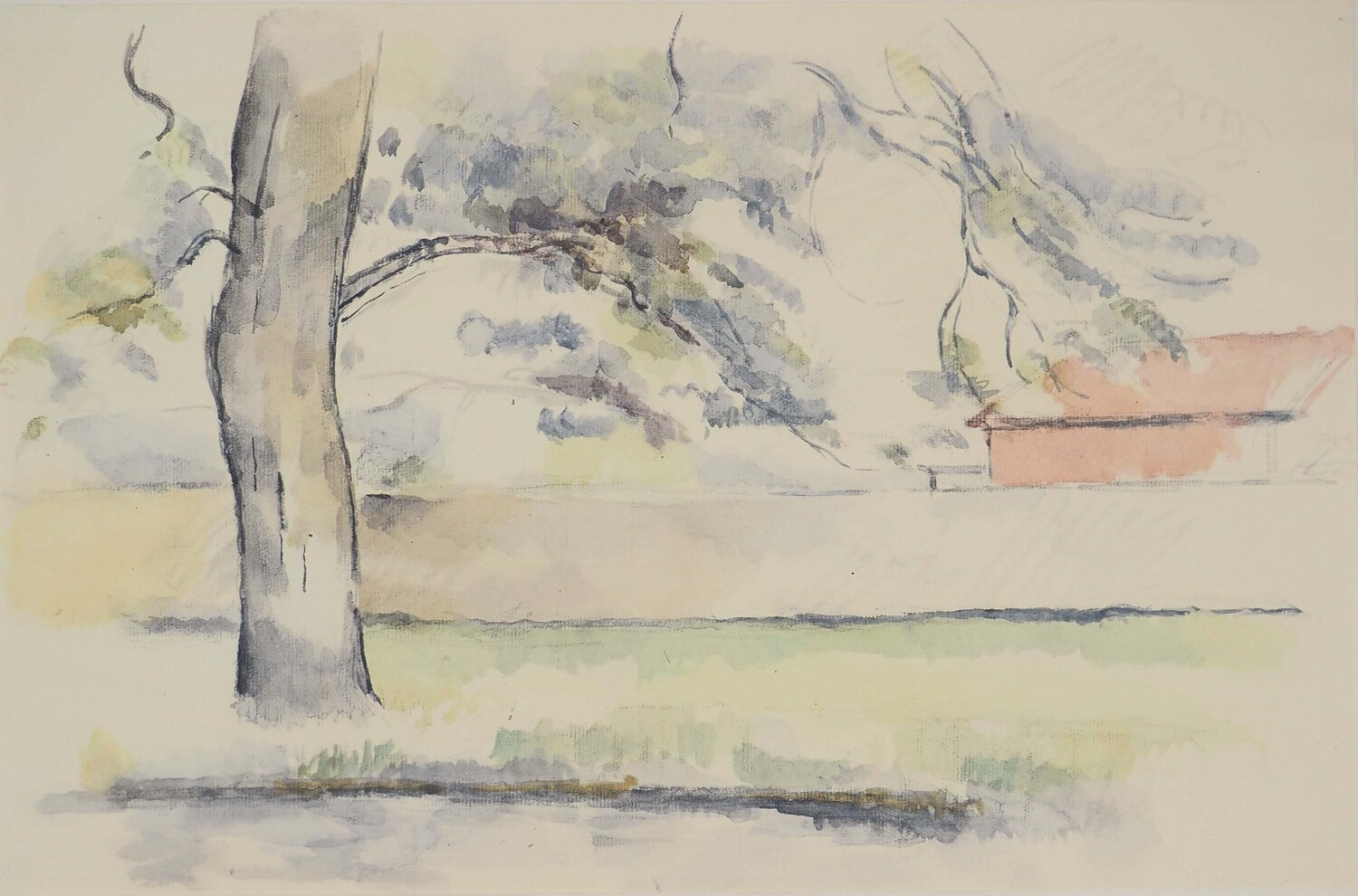 Jardin Paul Cézanne Stampa in vendita