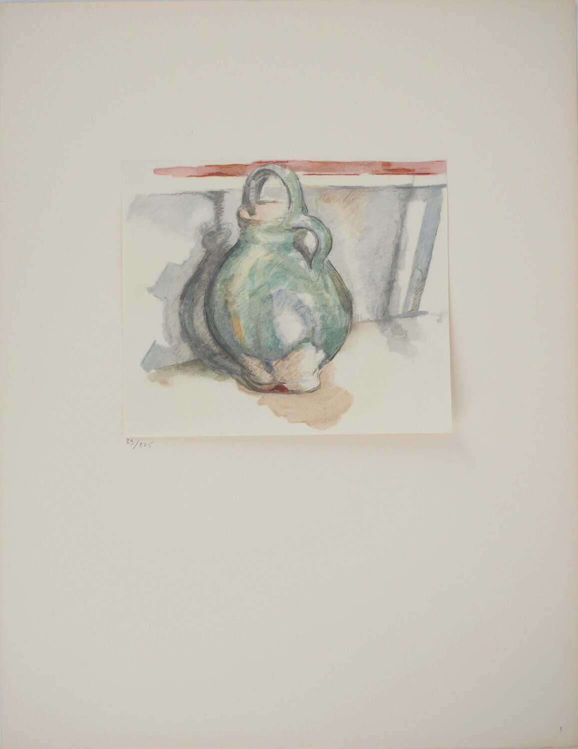La cruche verte Paul Cézanne Stampa in vendita
