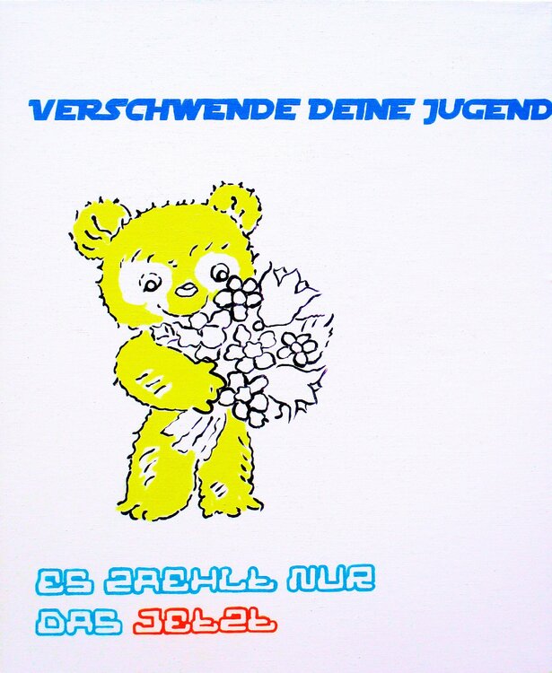 Verschwende Deine Jugend / waste your youth / gaspillez votre jeunesse (Pop Art) Super Pop Boy