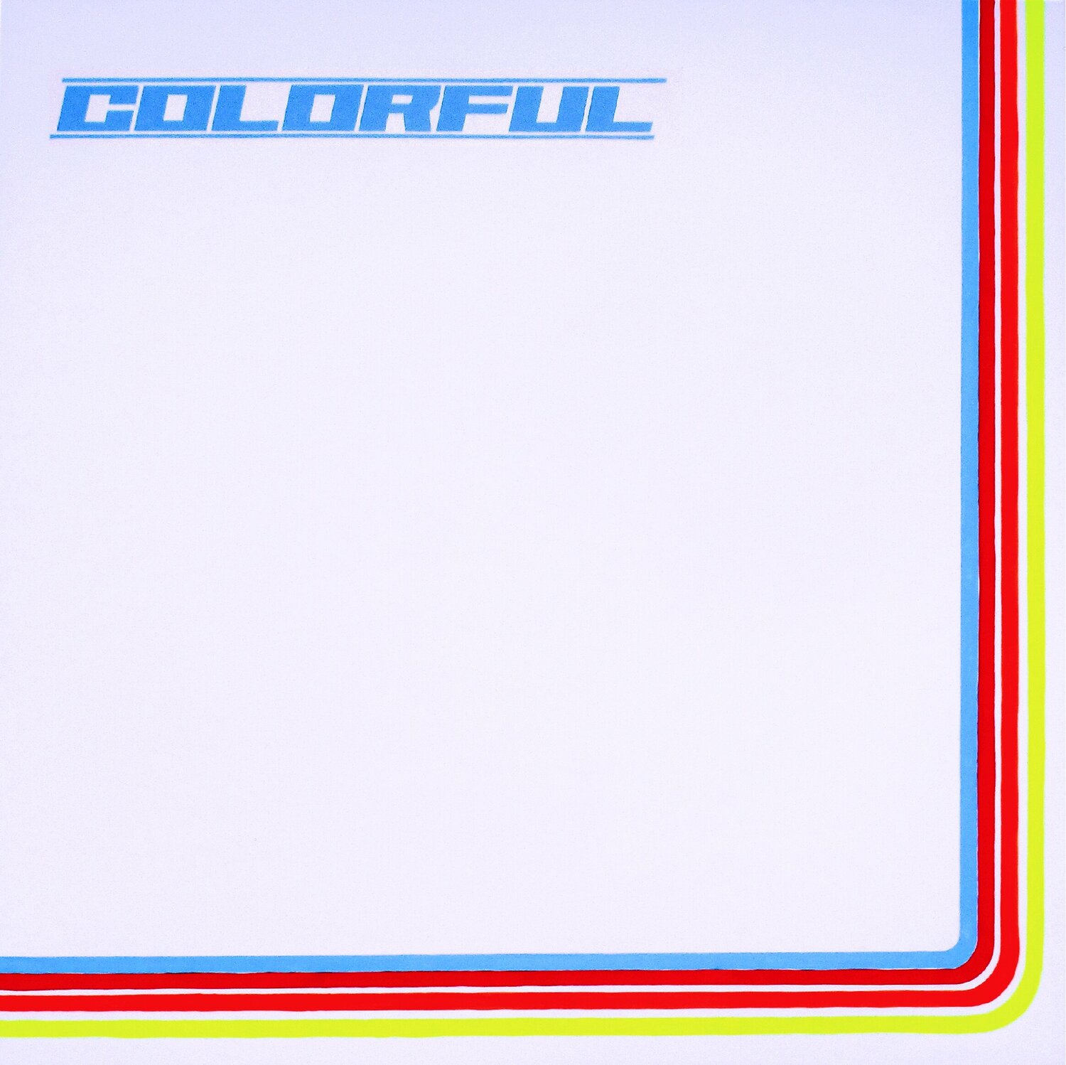 Colorful (abstract Text Minimal Pop Art) Super Pop Boy
