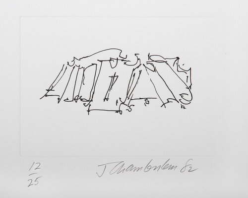 IV from the Ten Coconut Portfolio by John Chamberlain, Print for Sale on Singulart