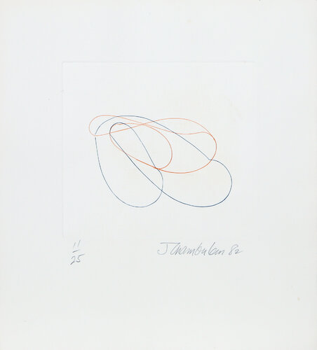 Linear Abstract 1 by John Chamberlain, 인쇄 for Sale on Singulart