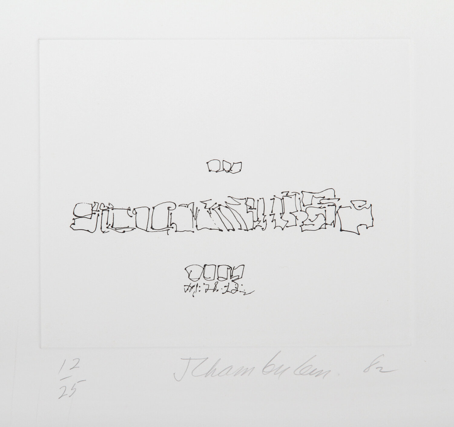 III from the Ten Coconut Portfolio John Chamberlain