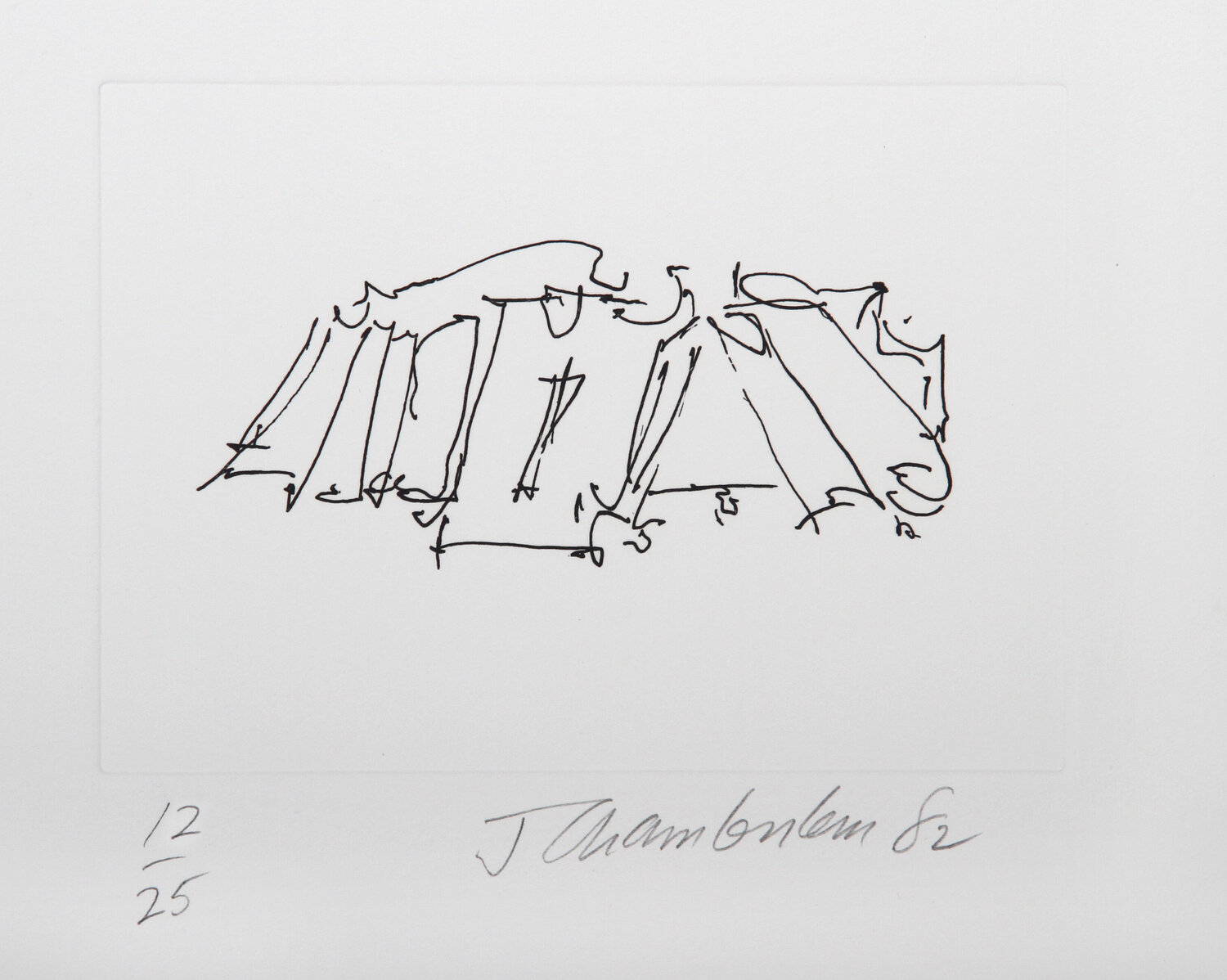 IV from the Ten Coconut Portfolio John Chamberlain