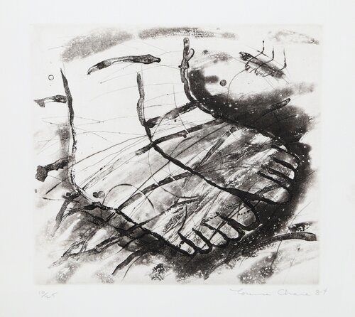 Feet (Black and White) van Louisa Chase, Afdruk te koop op Singulart