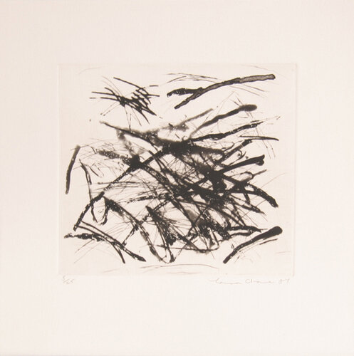 Hands (Black and White) van Louisa Chase, Afdruk te koop op Singulart