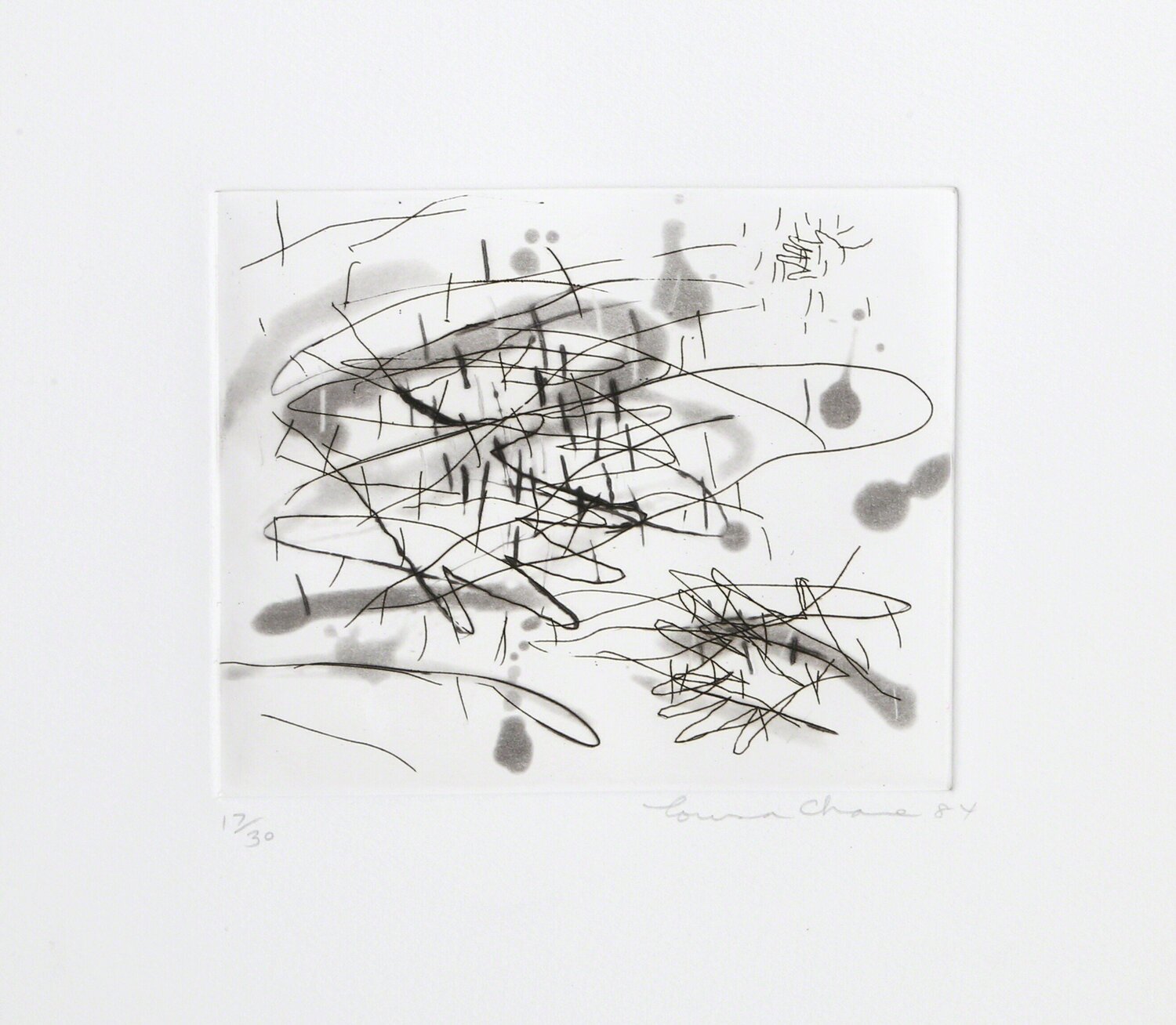 Portfolio of Six Etchings, I Louisa Chase