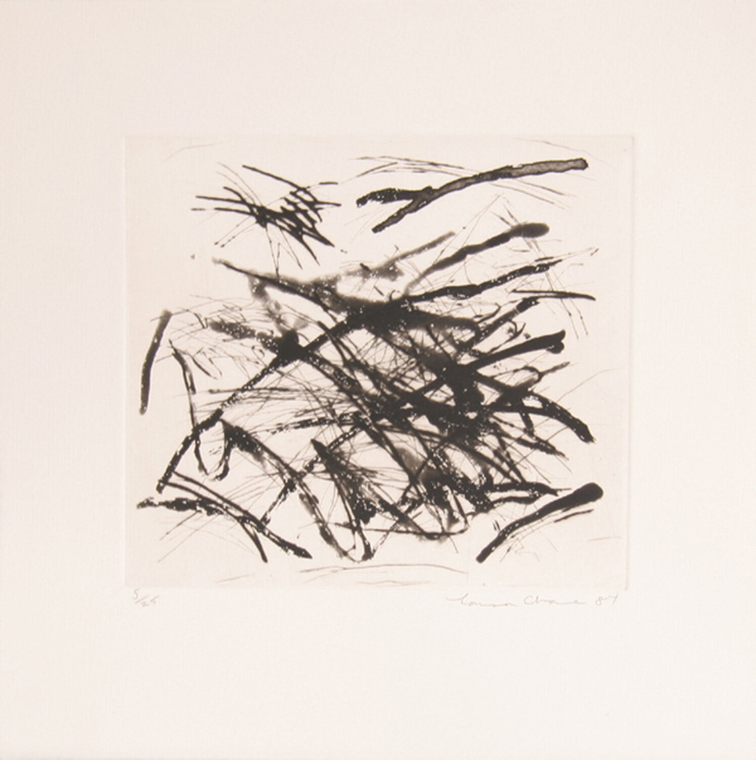 Hands (Black and White) Louisa Chase