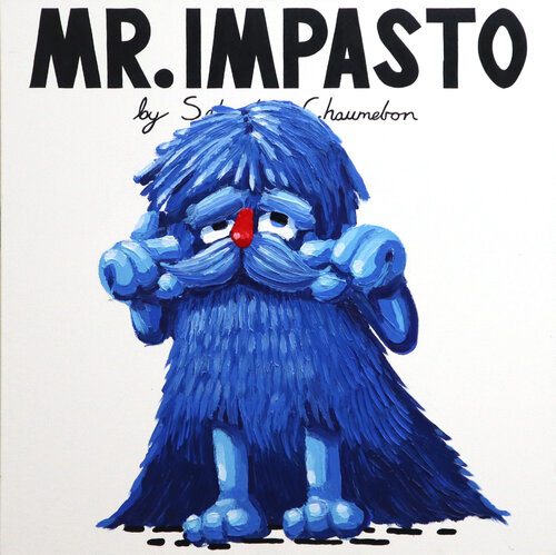Mr. Impasto van Sebastian Chaumeton, Schilderij te koop op Singulart
