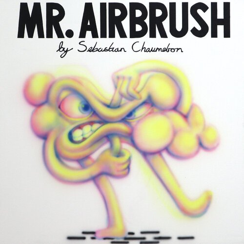 Mr. Airbrush van Sebastian Chaumeton, Schilderij te koop op Singulart