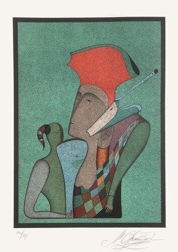 Carnaval de St Petersburg II by Mihail Chemiakin, Print for Sale on Singulart