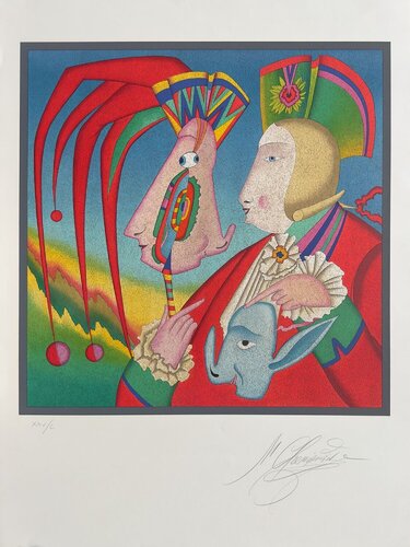 Le masque de carnaval by Mihail Chemiakin, Print for Sale on Singulart