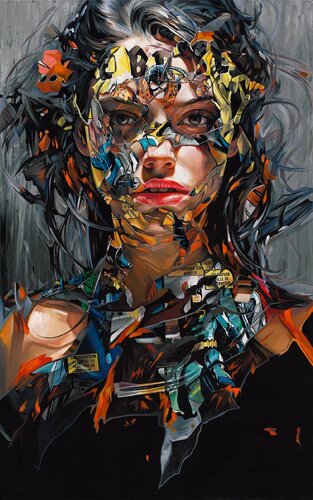 “La Cage, une envie de crime” (a desire for crime) de Sandra Chevrier, Impresión a la venta en Singulart