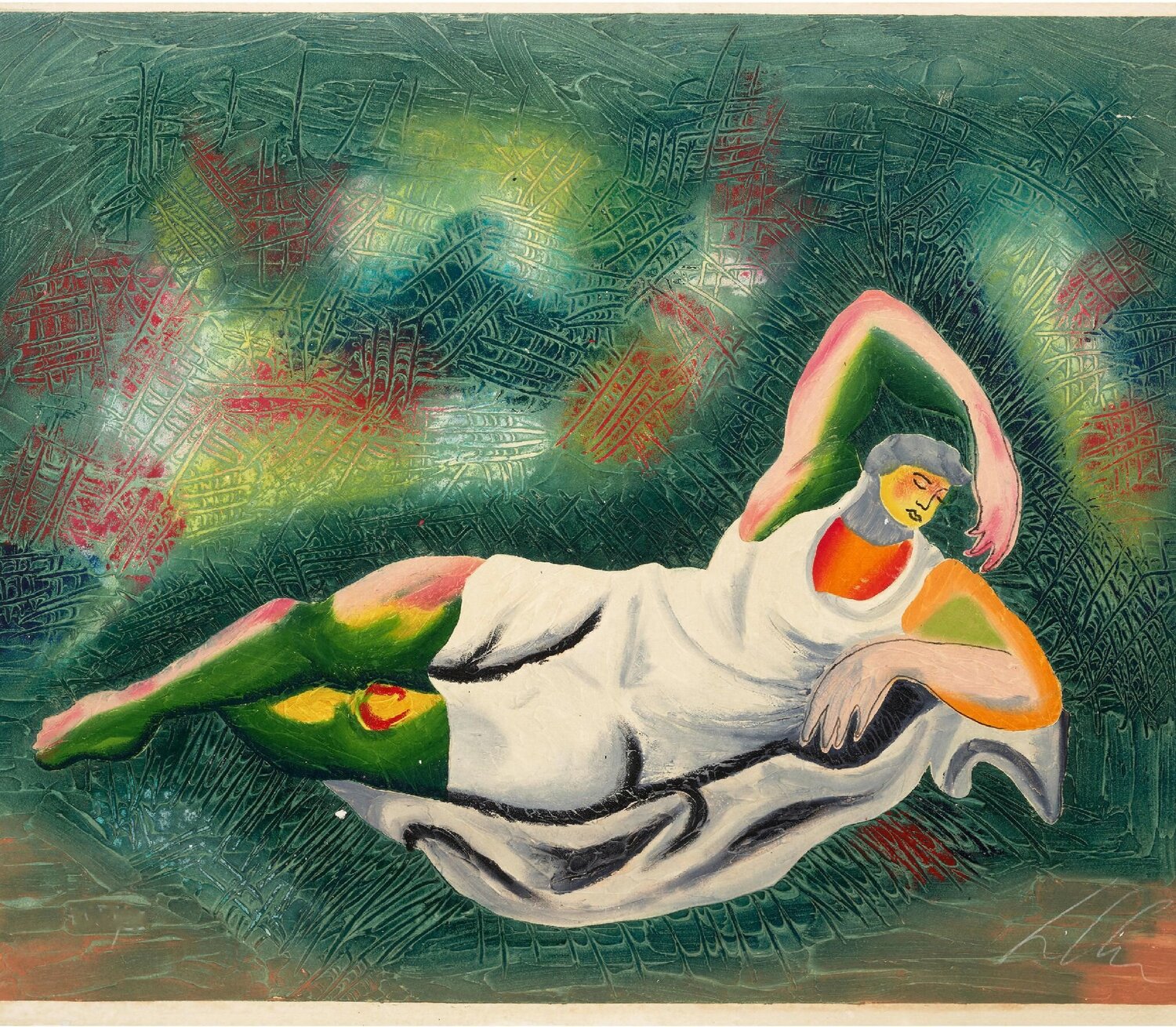 Untitled (from Ten Masterprints) Sandro Chia Stampa in vendita
