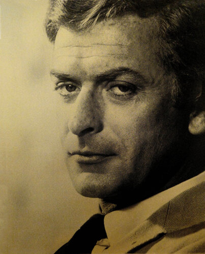 Michael Caine-Gold by David Studwell, Print for Sale on Singulart