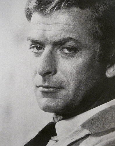 Michael Caine-Silver di David Studwell, Stampa in vendita su Singulart