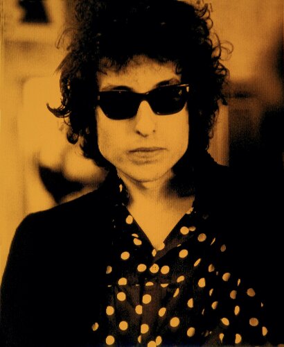 Bob Dylan-Orange by David Studwell, Print for Sale on Singulart