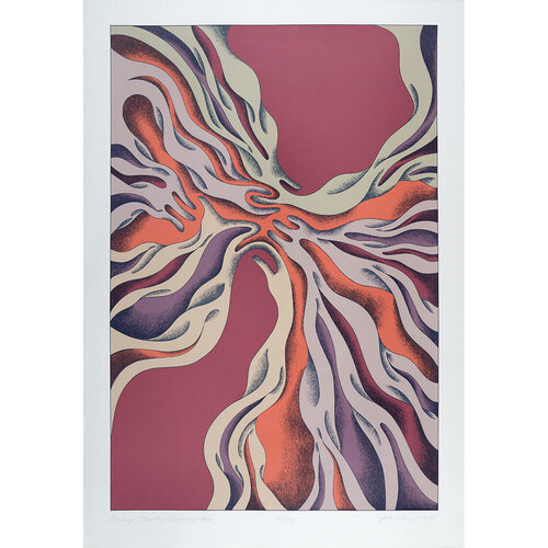 Reaching/Uniting/Becoming Free, Rare Master Printers Proof di Judy Chicago, Stampa in vendita su Singulart