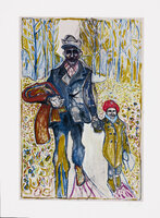 Billy Childish オリジナル版画 限定１０部 サイン入り 1985年 88グラフ